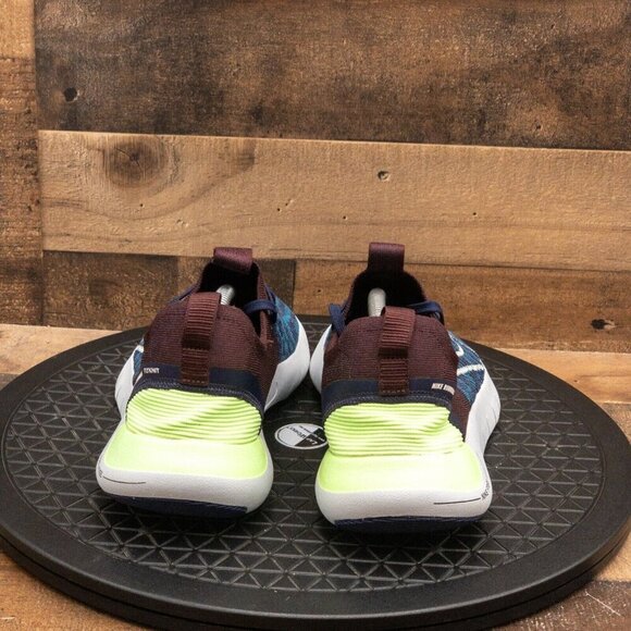 NIKE FREE RUN FK NEXT NATURE MENS ATHLETIC SHOES RUNNING GYM BLUE PURPLE SZ 10.5 - Picture 7 of 9